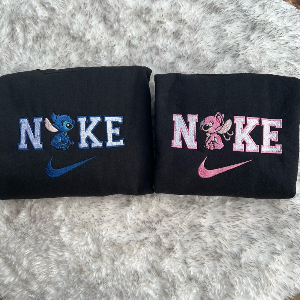 Nike Lilo and Stitch & Angel Crewnecks